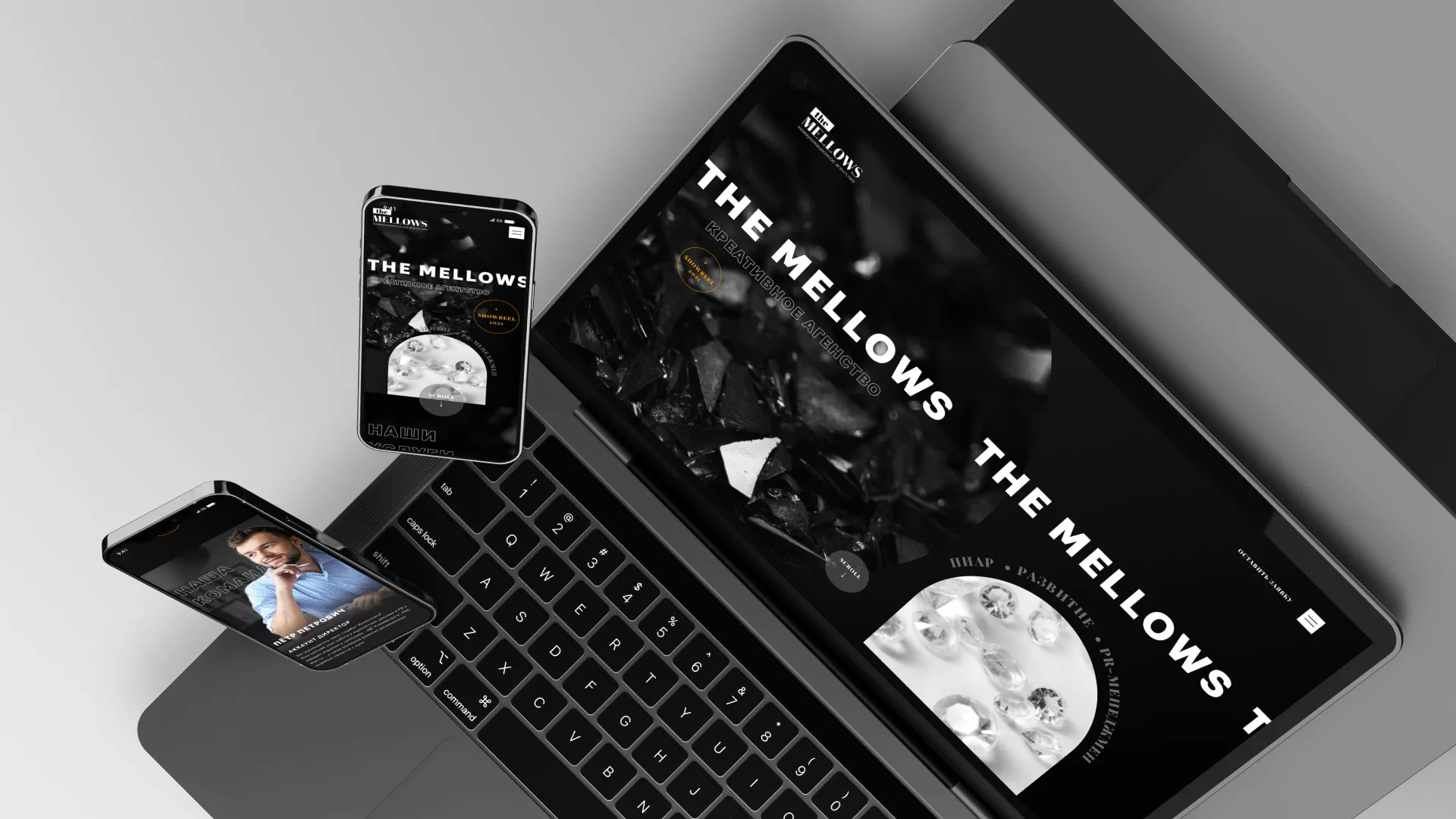 Разработка сайта креативного агентства «The Mellows» в Пучеже