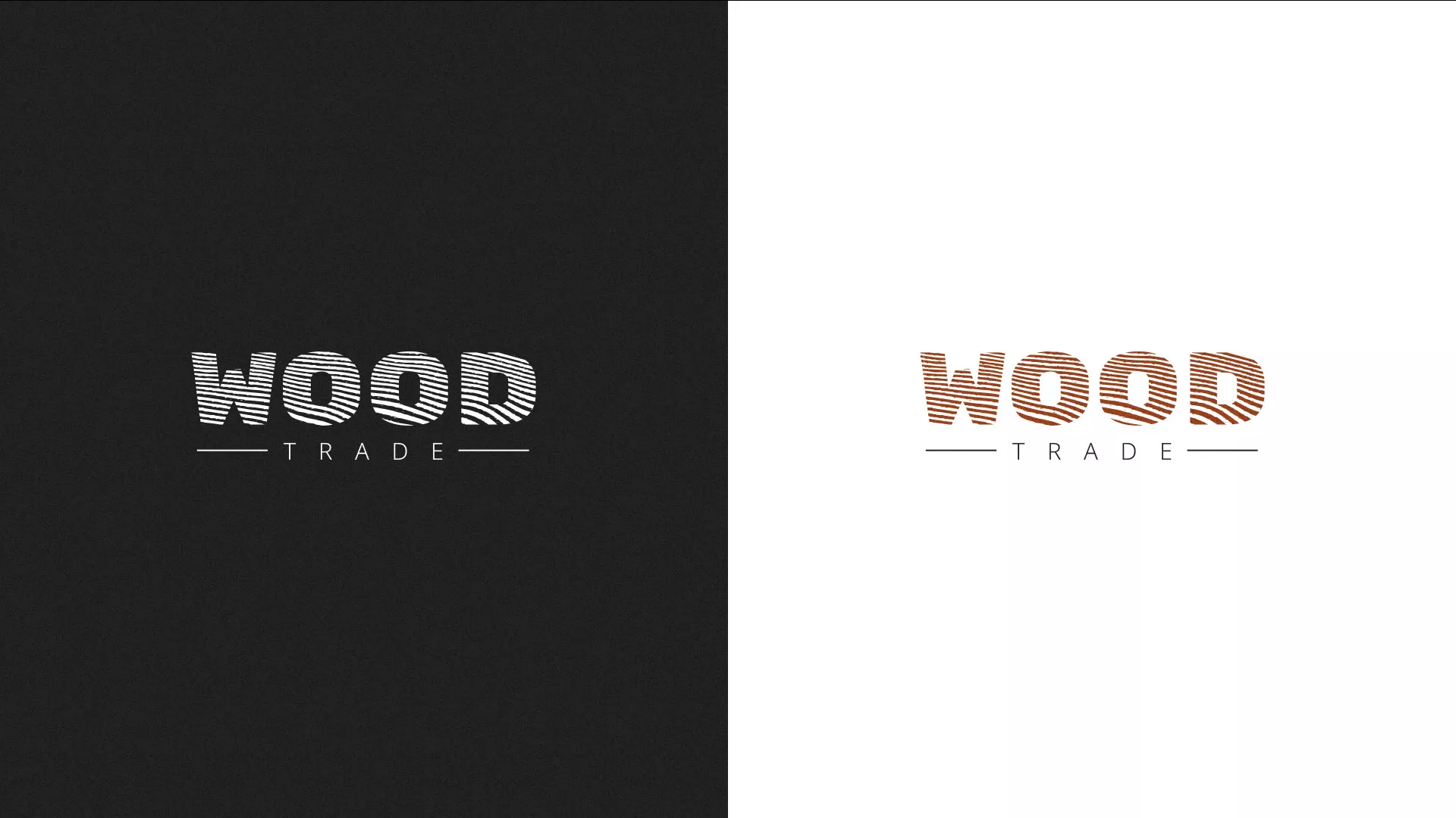 Разработка логотипа для компании «Wood Trade» в Пучеже